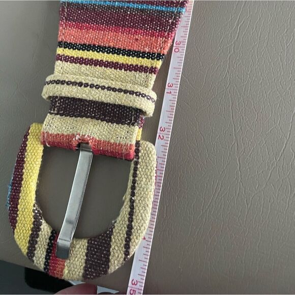 Unique Multicolored Button Belt with Women Back Stretchy (35” total length) OOAC - Picture 12 of 12